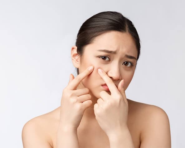 Skin concerns illustration